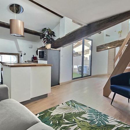 Jungle Loft Beziers Centre Lägenhet Exteriör bild