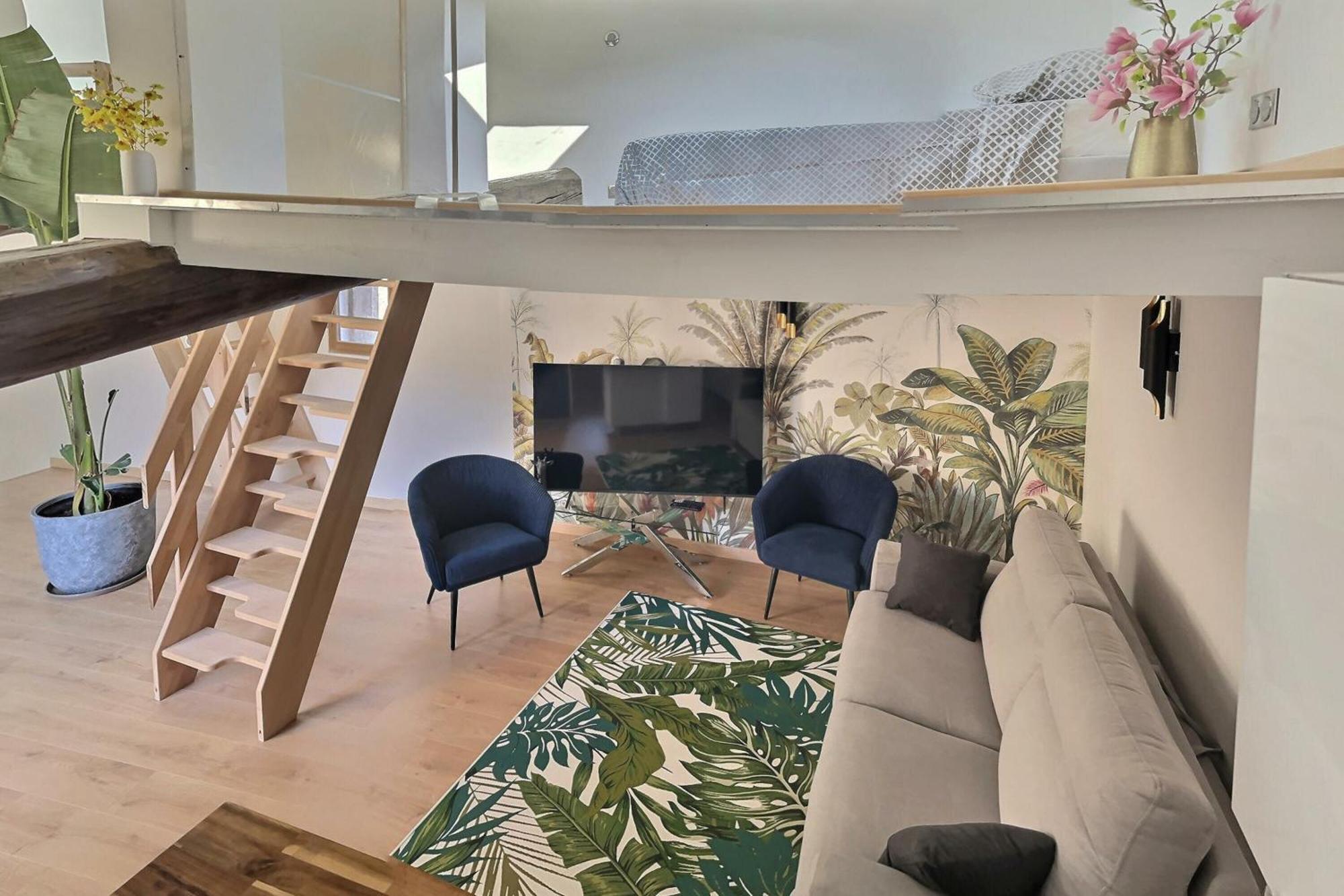 Jungle Loft Beziers Centre Lägenhet Exteriör bild
